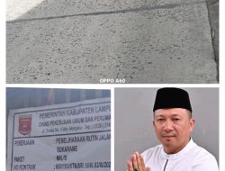 Agus Niar Soroti Proyek Jalan Rp 275 Juta di Lampung Barat, Klaim Kontraktor Dinilai Tak Masuk Akal