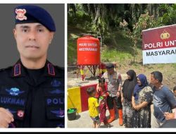 Di Bawah Komando Kombes Pol Lukman Syafri Dandel Malik, Brimob Sumbar Bangun Jembatan Bailey untuk Maninjau dan Palembayan