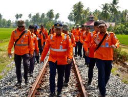 KAI Divre II Sumbar Perkuat Safety Culture Sambut Lebaran di Lintas Kuraitaji–Cimparuh