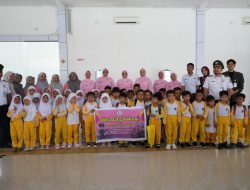 Belajar Naik Kereta Sejak Dini, KAI Divre II Sumbar Tanamkan Cinta Transportasi Publik pada Anak TK