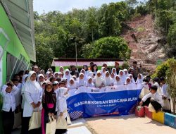 Komitmen Kemanusiaan KAI Divre II Sumatera Barat Bersama KAI Properti Hadirkan Harapan Baru di Sekolah Terdampak Banjir Batang Anai