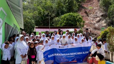 Komitmen Kemanusiaan KAI Divre II Sumatera Barat Bersama KAI Properti Hadirkan Harapan Baru di Sekolah Terdampak Banjir Batang Anai