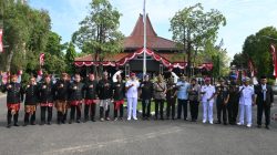 Kasatfaslan Lanudal Juanda Hadiri Upacara Peringatan Hari Jadi Kabupaten Sidoarjo ke-167 Tahun 2026