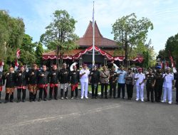 Kasatfaslan Lanudal Juanda Hadiri Upacara Peringatan Hari Jadi Kabupaten Sidoarjo ke-167 Tahun 2026