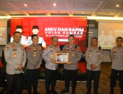 Kapolres Sijunjung Kembali Torehkan Prestasi, Raih Penghargaan Juara 1 dari Kapolda Sumbar