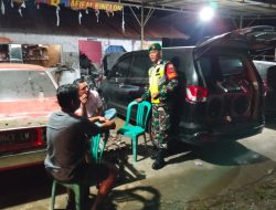 Babinsa Koramil 11/Tanjung Emas Laksanakan Komsos Bersama Warga, Perkuat Kamtibmas di Wilayah Binaan