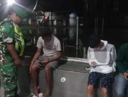 Babinsa Koramil 06 Sungayang Laksanakan Komsos dan Pembinaan Generasi Muda di Malam Hari