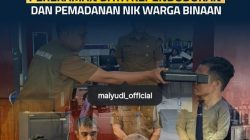 Komitmen Tegas Karutan Mai Yudiansyah, Rutan Padang Gaspol Perekaman Data Kependudukan Warga Binaan