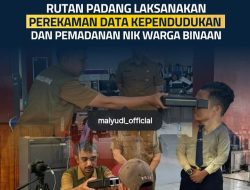Komitmen Tegas Karutan Mai Yudiansyah, Rutan Padang Gaspol Perekaman Data Kependudukan Warga Binaan