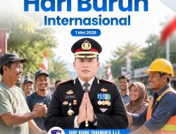 Hari Buruh 2026, Kapolres Pasaman Barat AKBP Agung Tribawanto Ajak Jaga Kondusifitas Daerah