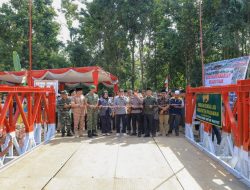 Bupati Pasaman Apresiasi Peresmian Jembatan Bailey Sungai Lasi