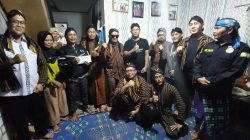 Wujud Kepedulian dan Solidaritas, Pujakesuma Lambar Serahkan Donasi Kepada Korban Musibah
