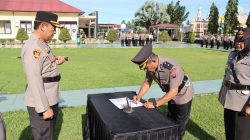 *Penyegaran Organisasi, AKP Evo Nosara Resmi Menjabat Kabag Ren Polres Pasaman Barat*