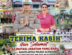 Haru dan Bangga Iringi Perpisahan IPTU A. Agung di Polres Sijunjung, Kini Emban Tugas Baru di Reskrim Pasaman Barat