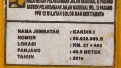 Di Tengah Ancaman Cuaca Ekstrem, PPK Zulfikar Kurniawan Pastikan Jembatan Kandis I Tetap Aman Dilintasi