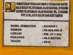 Di Tengah Ancaman Cuaca Ekstrem, PPK Zulfikar Kurniawan Pastikan Jembatan Kandis I Tetap Aman Dilintasi