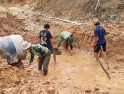 Pengerjaan Program Manunggal Air Bersih (Pipanisasi) TMMD/N Ke-129 TA 2026 Terus Berjalan, Capai 32 Persen