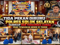 Kapolres AKBP Andreanaldo Ademi Beberkan Kronologi Pembunuhan Nenek 61 Tahun dalam Kasus Curas di Koto Parik Gadang Diateh