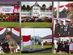 Dandim 0307/Tanah Datar Pimpin Upacara Peringatan Hari Sumpah Pemuda Ke-98 Tahun 2026