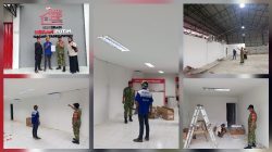 Pastikan Fasilitas Berfungsi Optimal, Babinsa Koramil 09/Salimpaung Awasi Pemasangan AC KDKMP