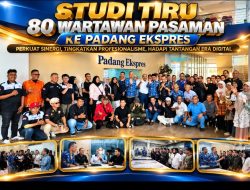 80 Wartawan Pasaman Studi Tiru ke Padang Ekspres, Perkuat Sinergi Pemkab dan Pers Hadapi Tantangan Era Digital