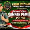 Kolonel Inf Faiq Fahmi, Dandim 0312/Padang, Bersama Keluarga Besar Kodim Gaungkan “Pemuda untuk Indonesia” pada Hari Sumpah Pemuda di Padang